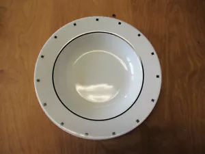 Sasaki Japón METROPOLIS NEGRO Lg Rim Soup Bowl 9 1/4" 2 disponibles - Imagen 1 de 3