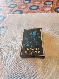 Vintage 1988 The Clash The Story of the Clash Volume 1 Cassette Tape EPIC PUNK - Picture 1 of 3