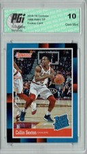 @@ Collin Sexton 2018 Donruss #RR8 1988 Rated Rookie Retro Rookie Card PGI 10