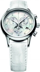 Maurice Lacroix LC1087-SS001-160-1 Damen Chronograph Diamond Phase de Luna Neu