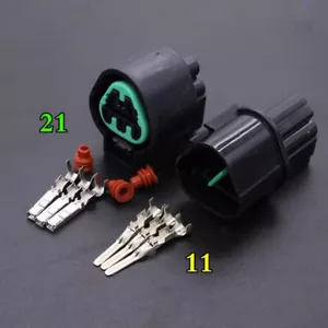 DJ7033A-2.2-11-21 3 Hole Male/Female Plug Car Automotive Connector Terminals Kit - Picture 1 of 5