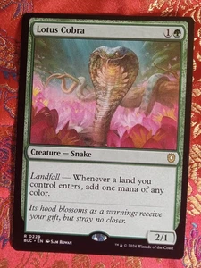 Lotus Cobra Bloomburrow Commander Magic The Gathering MTG card - Picture 1 of 1