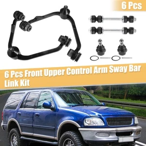 6 Pcs Upper Control Arm Stabilizer Sway Bar End Links Kit for Ford Expedition - Picture 1 of 7