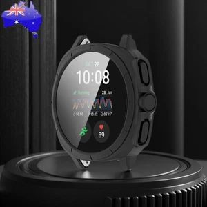 For Samsung Galaxy Watch 7 40mm PC Case+Tempered Glass Screen Protector(Black) - Photo 1 sur 9