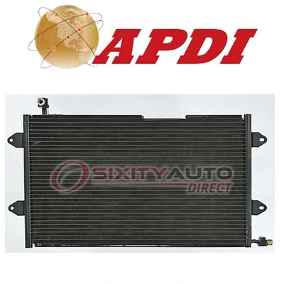 APDI AC Condenser for 1993-1998 Volkswagen Jetta - AC Air Conditioning bw - Image 1 of 4