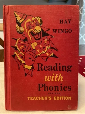 Reading with Phonics Revised Teacher's Edition 1954 By Julie Hay & Charles Wingo Foto 1 de 4