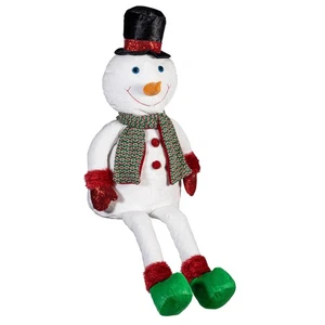 Joyful Traditions Tree Décor Dinner with Snowman Fabric Décor, 60"H - Picture 1 of 2