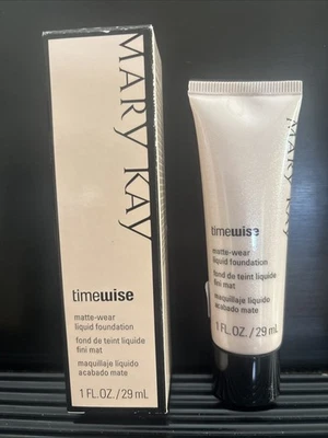 MARY KAY Ivory 3 Timewise Matte Wear Liquid Foundation 1oz 038752 Discontinued - Image 1 of 2