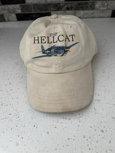 Vintage Headshots F6F Hellcat Hat Cap - Picture 1 of 10