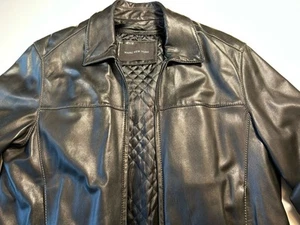 Marc New York Herren Lederjacke schwarz Gr. M herausnehmbares Innenfutter gebraucht - Bild 1 von 13