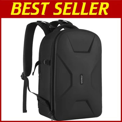 Waterproof Camera Backpack 15-16 inch - Black - Image 1 of 4