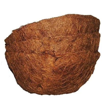 3~Basket Shaped Coco Liner Fiber Replacement 10" - Image 1 of 4