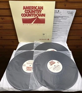 American Country Countdown mit Bob Kingsley 22. Oktober 1988 4 LP Vinyl Set - Bild 1 von 7