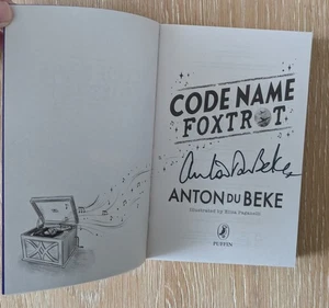 STRICTLY ANTON DU BEKE SIGNED CODE NAME FOXTROT 1/1 UK PB BRAND NEW UNREAD COPY  - Picture 1 of 4