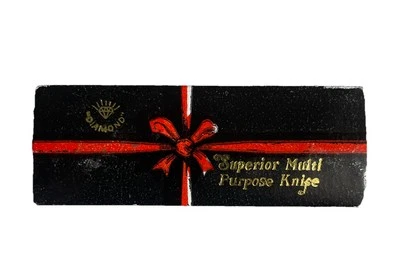 钻石高级多功能口袋刀红色实用军队 #ART.N0.K.5011 全新! — 第 1/4 张图片