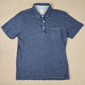 Polo Faherty Pocket uomo XL blu tinta indaco manica corta estiva spiaggia - Foto 1 di 8