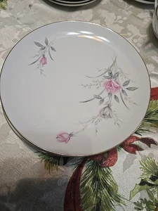 Vintage Fine China of Japan Goldene Rose 7-3/8" Salatteller - Bild 1 von 4