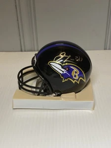 JAMAL LEWIS BALTIMORE RAVENS SiGNED Autographed RAVENS Micro MINI HELMET NFL - Picture 1 of 8