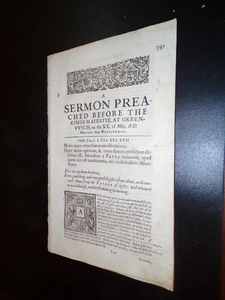 KJV-Translator-Lancelot Andrewes-Sermon-WHITSUNDAY-1621-Folio-Woodcuts - Picture 1 of 4