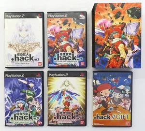 .hack All 4 volumes+GIFT set PlayStation2 japan import - Picture 1 of 1
