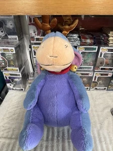 21" Eeyore plush toy (Disney Store, antlers and jingle bells) - Picture 1 of 8