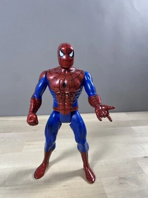 Figura de acción Toy Biz Marvel Electronic Talking Spider-Man 1998 8" probada Foto 1 de 4