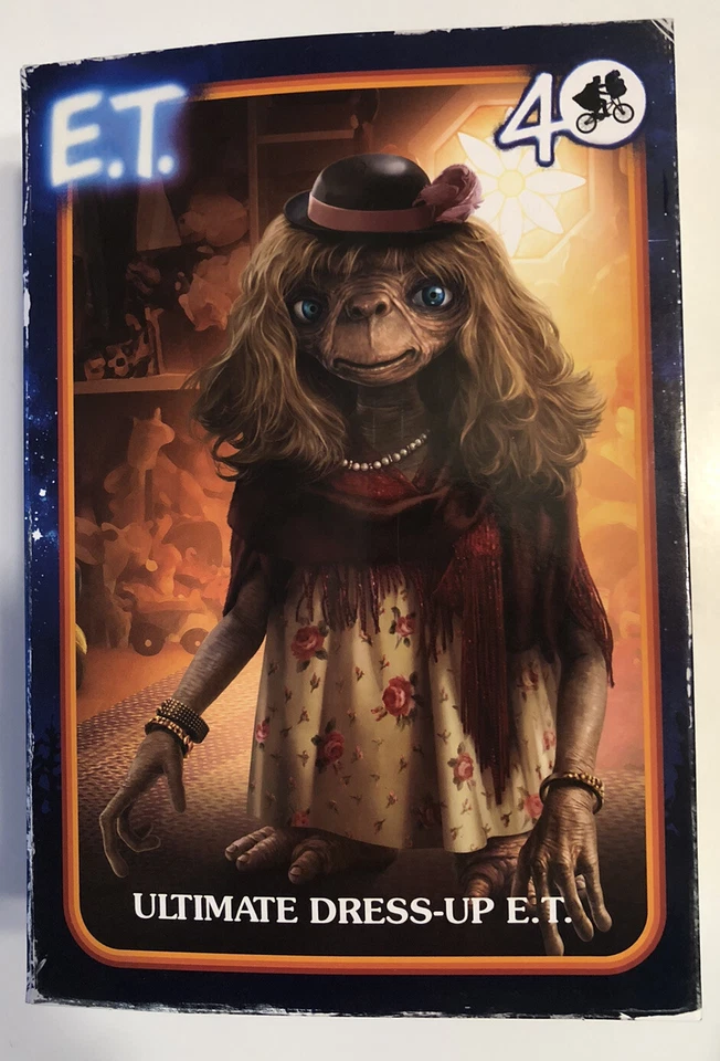 NECA E.T. The Extra-Terrestrial 40th Anniversary Ultimate Dress-Up Action Figure