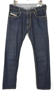 Vaqueros de hombre Diesel Onijo 0088Z W28/L32 Regular Fit botón Fly costuras en contraste - Imagen 1 de 10