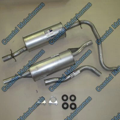 Fits Fiat Ducato Exhaust 2.4L 2.5L Diesel (1981-1994) - Image 1 of 4