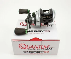 QUANTUM PT ENERGY S3 EN100SPT 6.3:1 RIGHT HAND BAITCAST REEL - Picture 1 of 5