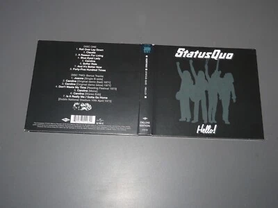 STATUS QUO - HELLO! (DELUXE EDITION) / DIGIPACK 2-CD-SET 2015 (CD'S MINT-) - Bild 1 von 4