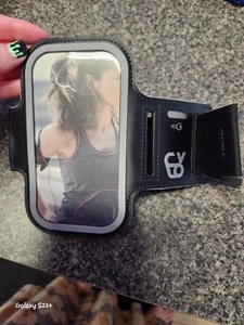 Sports Armband Case Gym Running Jogging Exercise Holder Pouch Bag for Cell Phone - Picture 1 of 3