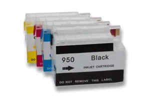 4x CISS Tintenpatronen für HP CN045AE, CN046AE, CN047AE, CN048AE - Bild 1 von 1