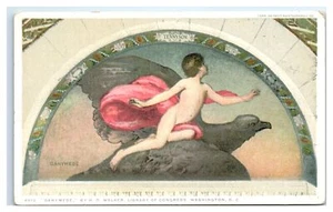 Washington, DC Postcard-  GANYMEDE BY H O WALKER LIBRARY OF CONGRESS - Picture 1 of 2