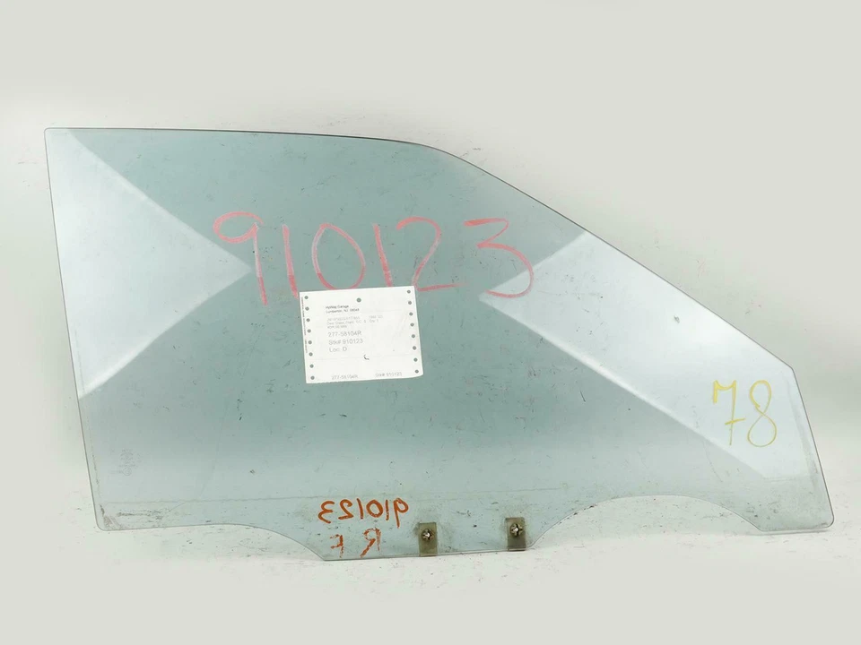1986 - 1989 Mazda 323 Sedan Window Glass Door Front Passenger Right Rh Oem - Imagem 1 de 4