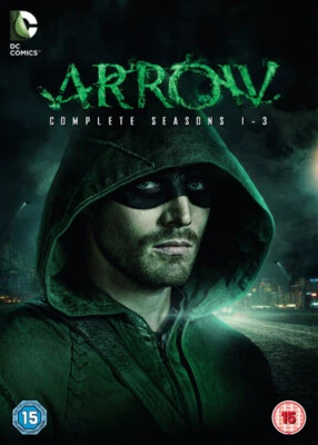 Arrow: Complete Seasons 1-3 DVD (2015) Stephen Amell cert 15 15 discs - Image 1 of 2