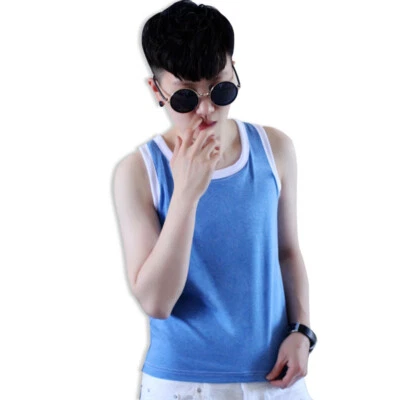 Chaleco de algodón Tomboy Camiseta sin mangas Camisola Lesbiana Pecho Encuadernador Camiseta interior Foto 1 de 4