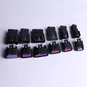 Kit de conector de cable eléctrico macho hembra impermeable para faros de coche de 1,5 mm 2-10 pines - Imagen 1 de 26