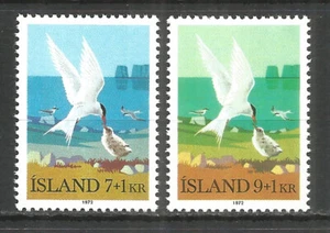 ICELAND 1972 mint stamps MNH(**) Michel# 469-70 birds - Picture 1 of 1
