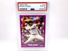 Freshly Graded! ROGER CLEMENS 1988 Score PSA 10 GEM MT #110 Boston Red Sox