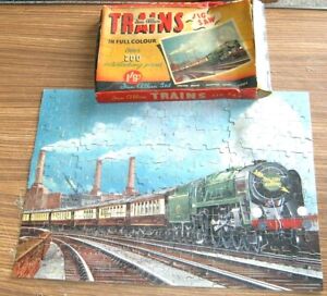 Vintage 'TRAINS' Ian Allan Jigsaw Puzzle - GOLDEN ARROW 