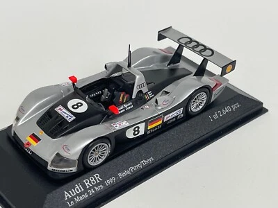 1/43 Minichamps Audi R8R Car #8 1999 24 Hours of LeMans 430 990908 CS184 - Image 1 of 4