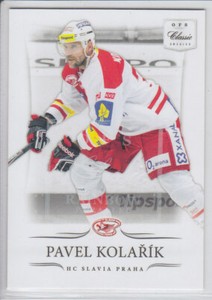 2014-15 OFS CLASSIC CZECH PAVEL KOLARIK /125 RAINBOW PARALLEL #134 Praha