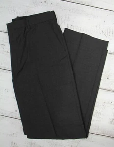 J. Crew Gray Mens 100% Wool Dress Pants Size 36 x 32 Straight Fit - Picture 1 of 2