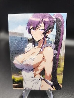 Saeko Busujima High School Of The Dead Anime Waifu Card Doujin ACG Goddess - Image 1 of 4
