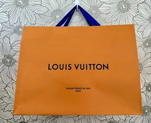 RAR ~ LOUIS VUITTON 23x18 RIESIGE Store SHOPPING GESCHENKTASCHE 4 Horizon55 Handgepäck - Bild 1 von 15