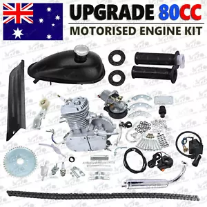 2-Stroke 80CC Motor Engine Motorised Kit Push Bike Motorized Bicycle Upgrade Set - Picture 1 of 10