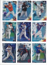2017 BOWMAN PLATINUM w/ ICE PARALLELs - BASE, PROSPECTS - RC'S, STARS - U PICK!!