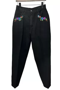 Carole Little Vintage Sport Jeans Womens Size 10 Embellished High Rise Mom Jeans - Picture 1 of 17