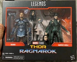 Paquete de 2 figuras Hasbro Marvel Studios Legends Thor Ragnarok 6 pulgadas Hela y Skurge - Imagen 1 de 4